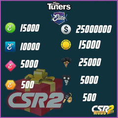 CSR2 RACERS PACKAGE - CSR RACING 2 MODS
